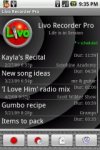  Livo Recorder Pro - пишем аудио или голос