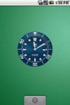 TagHeuer Aquaracer Clock - красивый виджет часов
