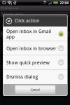 Gmail Popup - быстрое чтение