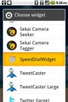 SpeedDialWidget -  виджет номеронабирателя