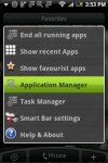 SmartBar - менеджер приложений