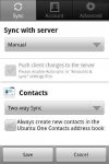 Ubuntu One Contacts -    Ubuntu