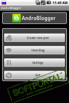 AndroBlogger       ,       Blogger.com