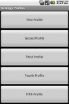 Settings Profiles -   