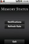 Memory Status -      