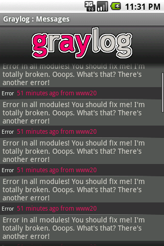 Graylog — Android-клиент для