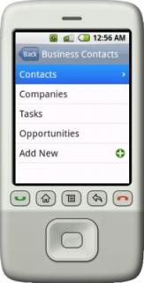 Upvise Mobile Contacts - Син