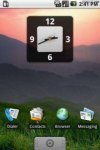 Moto Droid Clock Widget   